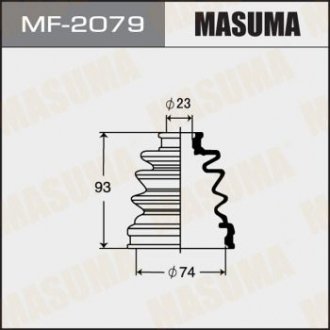 MF2079 Пыльник ШРУСа наружного Mazda 6 (02-12)/ Subaru Impreza (04-14) (MF2079) MASUMA MASUMA підбір по vin на Brocar