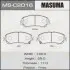 MSC2016 Колодка гальмівна передня Nissan Qashqai (13-), X-Trail (13-) (MSC2016) MASUMA MASUMA підбір по vin на Brocar