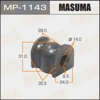 MP1143 Втулка стабилизатора заднего Honda Accord (02-08) (Кратно 2 шт) (MP1143) Masuma MASUMA подбор по vin на Brocar