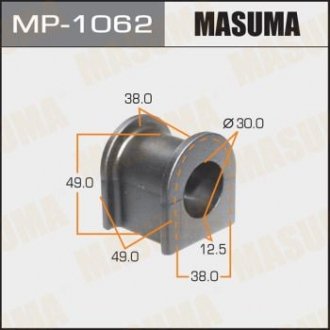 MP1062 Втулка стабілізатора переднього Toyota Hilux (05-) (Кратно 2 шт) (MP1062) Masuma MASUMA підбір по vin на Brocar