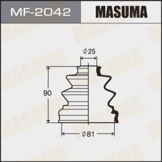 MF2042 Пыльник ШРУСа внутреннего Mitsubishi L 200 (05-), Pajero (-06) (MF2042) MASUMA MASUMA підбір по vin на Brocar