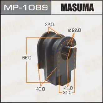 MP1089 Втулка стабилизатора переднего Nissan Tida (07-) (Кратно 2 шт) (MP1089) Masuma MASUMA подбор по vin на Brocar