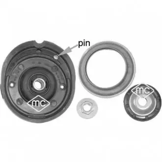 05876 Ремкомплект опоры амортизатора перед Citroen C2, C3 (02-) (05876) Metalcaucho METALCAUCHO подбор по vin на Brocar