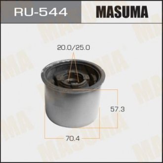 RU544 Сайлентблок переднього нижнього важеля задній Honda CR-V (06-11) (RU544) MASUMA MASUMA підбір по vin на Brocar