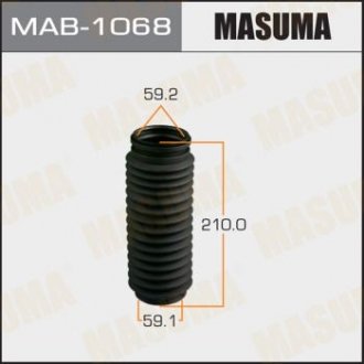 MAB1068 Пыльник амортизатора переднего (пластик) Honda Civic (06-10) (MAB1068) MASUMA MASUMA подбор по vin на Brocar