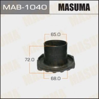 MAB1040 Пыльник амортизатора заднего Toyota (03-08), Corolla (00-06) (MAB1040) MASUMA MASUMA подбор по vin на Brocar