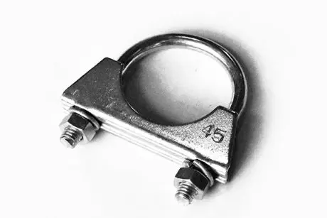 55315 Хомут глушника метал. D 45,0 мм, M 8 (болт.) кругл. (10 шт) (55315) Asam ASAM підбір по vin на Brocar