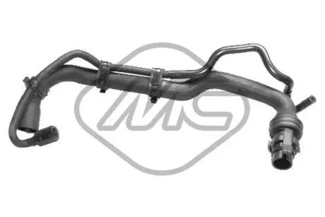 08292 Патрубок радиатора нижний Citroen Zx/Peugeot 306 1.8-2.0 (08292) Metalcaucho METALCAUCHO підбір по vin на Brocar