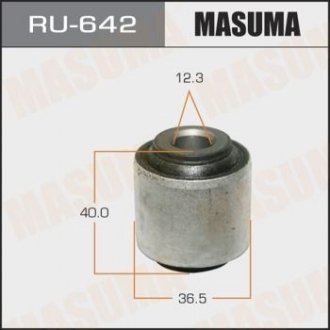 RU642 Сайлентблок задньої цапфи Nissan Murano (08-14), Teana (08-14) (RU642) MASUMA MASUMA підбір по vin на Brocar