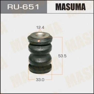 RU651 Сайлентблок переднего нижнего рычага передний Mazda 2 (07-14) (RU651) MASUMA MASUMA подбор по vin на Brocar