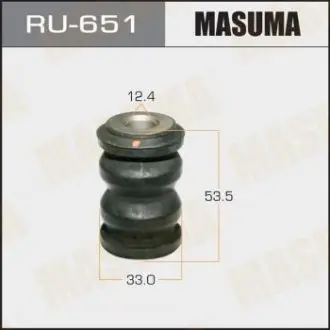 RU651 Сайлентблок переднього нижнього важеля передній Mazda 2 (07-14) (RU651) MASUMA MASUMA підбір по vin на Brocar