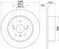 Диск тормозной задний Toyota Camry 2.0, 2.4, 3.0 (93-06) (ND1001K) NISSHINBO