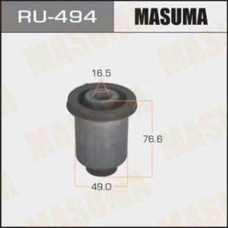 RU494 Сайлентблок переднього нижнього важеля Mitsubishi Pajero (00-) (RU494) MASUMA MASUMA підбір по vin на Brocar