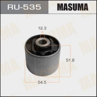 RU535 Сайлентблок заднего поперечного рычага Nissan Almera (00-12) (RU535) MASUMA MASUMA подбор по vin на Brocar