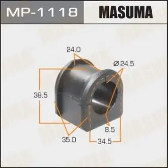 MP1118 Втулка стабилизатора заднего Mazda 3 (06-13) (Кратно 2 шт) (MP1118) Masuma MASUMA подбор по vin на Brocar