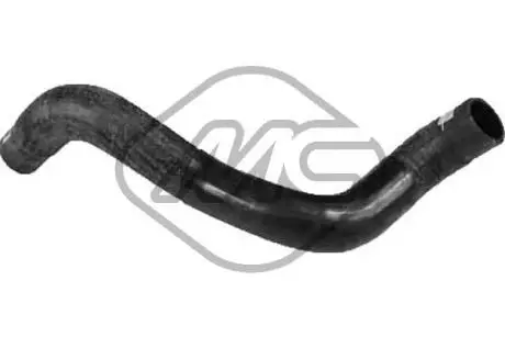 09574 Патрубок радіатора Renault Megane, Scenic 2.0DCI (05-) (09574) Metalcaucho METALCAUCHO підбір по vin на Brocar
