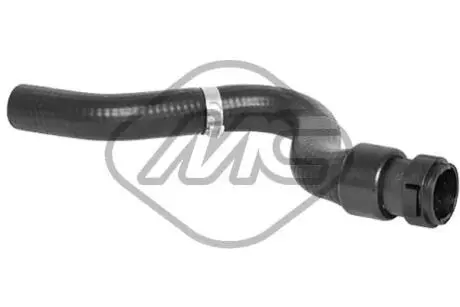 09166 Патрубок радиатора Renault Clio II, Kangoo 1.2 (99-03) (09166) Metalcaucho METALCAUCHO підбір по vin на Brocar
