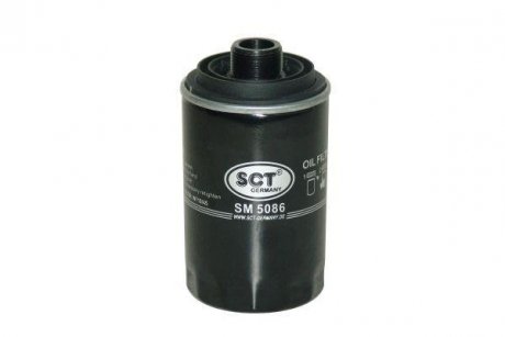 SM5086 Фильтр масляный VW Passat (3C2/3C5) / Passat CC, 2.0 (05-11) (SM 5086) SCT SCT/MANNOL підбір по vin на Brocar