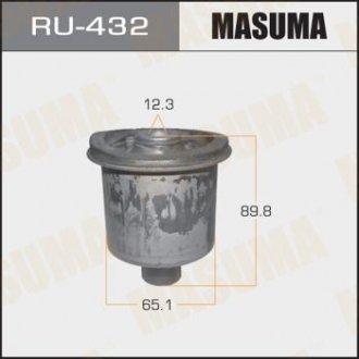 RU432 Сайлентблок задньої балки Nissan Note (05-12), Tida (04-12) (RU432) MASUMA MASUMA підбір по vin на Brocar