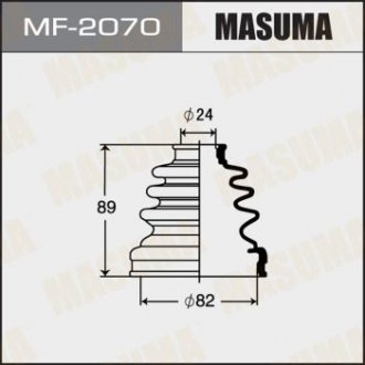 MF2070 Пыльник ШРУСа наружного Mazda 6 (-03)/ Toyota RAV 4 (-00) (MF2070) MASUMA MASUMA подбор по vin на Brocar
