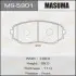 MS5901 Колодка тормозная передняя Mazda CX-7 (07-12), CX-9 (17-) (MS5901) MASUMA MASUMA підбір по vin на Brocar