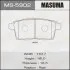 MS5902 Колодка гальмівна задня Mazda CX-7 (06-11), CX-9 (08-12) (MS5902) MASUMA MASUMA підбір по vin на Brocar