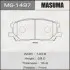 MS1497 Колодка гальмівна передня Lexus RX 300, 330, 350 (04-08) (MS1497) MASUMA MASUMA підбір по vin на Brocar