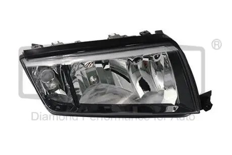 89410189902 Фара правая с моторчиком (черная рамка) Skoda Fabia New (89410189902) DPA DPA підбір по vin на Brocar