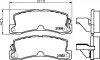 NP1011 Гальмівні колодки TOYOTA Camry/Carina E/Avensis/Corolla -01 NISSHINBO підбір по vin на Brocar