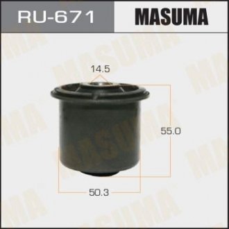 RU671 Сайлентблок переднього верхнього важеля Nissan Patrol (10-) (RU671) MASUMA MASUMA підбір по vin на Brocar