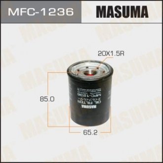 MFC1236 Фільтр масляний Nissan Pathfinder (05-14), Patrol (05-) (MFC1236) MASUMA MASUMA підбір по vin на Brocar