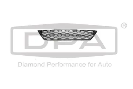 88531564602 Решітка переднього бампера центральна Seat Leon (12-) (88531564602) DPA DPA підбір по vin на Brocar