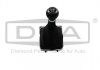 Ручка КПП із пильником чорний 5 ступ VW Passat (06-11) (77111575602) DPA