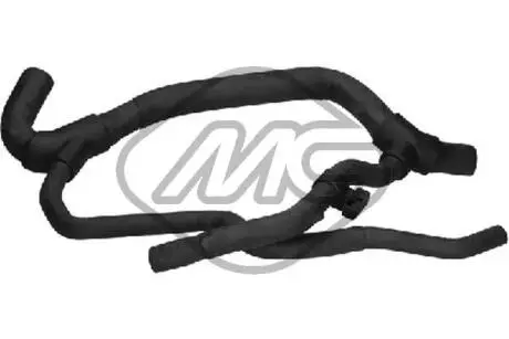 08731 Патрубок радіатора Renault Kangoo, Clio 1.9d (97-) (08731) Metalcaucho METALCAUCHO підбір по vin на Brocar