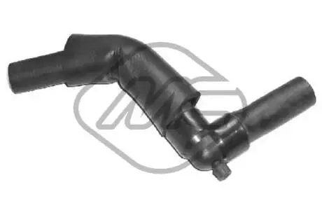 08578 Патрубок системи опалення Peugeot 406 1.9TD (-04) (08578) Metalcaucho METALCAUCHO підбір по vin на Brocar