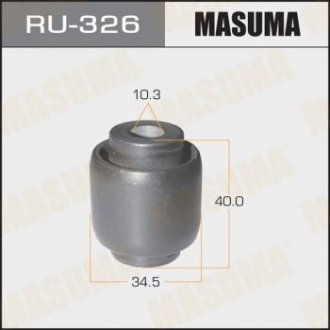 RU326 Сайлентблок переднего верхнего рычага Honda Civic (-01) (RU326) MASUMA MASUMA підбір по vin на Brocar