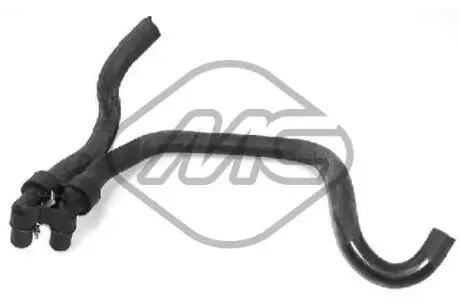 08655 Патрубок системи опалення Citroen Xantia (95-98) (08655) Metalcaucho METALCAUCHO підбір по vin на Brocar