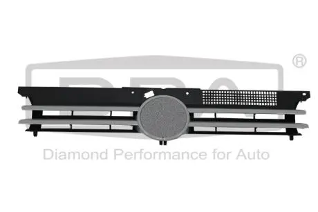 88530050702 Решітка радіатора без емблеми сіра VW Golf (97-05) (88530050702) DPA DPA підбір по vin на Brocar