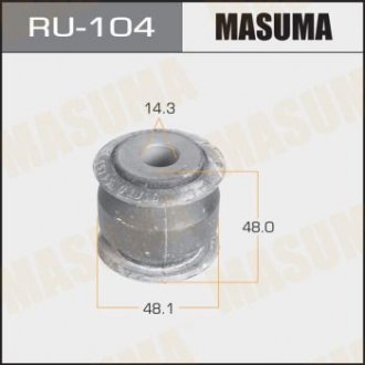RU104 Сайлентблок задней поперечной тяги Nissan Patrol (-10) (RU104) MASUMA MASUMA підбір по vin на Brocar