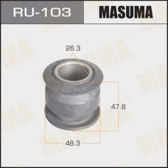 RU103 Сайлентблок задней поперечной тяги Nissan Patrol (-10) (RU103) MASUMA MASUMA подбор по vin на Brocar