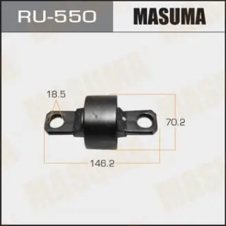 RU550 Сайлентблок заднего продольного рычага Mazda 6 (07-12) (RU550) MASUMA MASUMA подбор по vin на Brocar