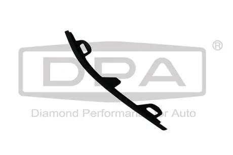 88531800702 Молдинг переднього бампера лівий Skoda Superb (15-) (88531800702) DPA DPA підбір по vin на Brocar