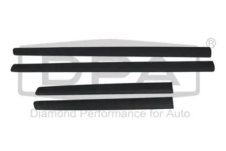 88530006502 Молдинг дверей (комплект 4 шт.)) VW Polo (01-09,09-) (88530006502) DPA DPA підбір по vin на Brocar