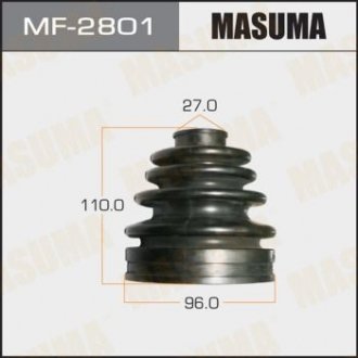 MF2801 Пыльник ШРУСа внутреннего Toyota Land Cruiser (-07) (MF2801) MASUMA MASUMA подбор по vin на Brocar