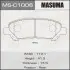 MSC1006 Колодка тормозная задняя Toyota Highlander (08-14) (MSC1006) MASUMA MASUMA підбір по vin на Brocar