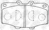 Колодки тормозные передние Toyota 4 Runner, Land Cruiser 70, Hilux PN1086