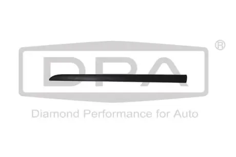 88530712702 Молдинг двери передней левой Skoda Fabia (06-14) (88530712702) DPA DPA подбор по vin на Brocar