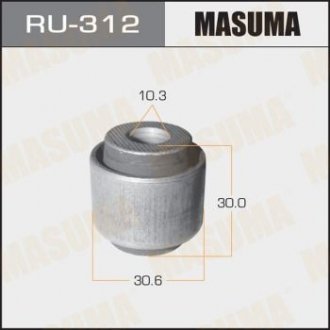 RU312 Сайлентблок заднього нижнього важеля Honda CR-V (-01) (RU312) MASUMA MASUMA підбір по vin на Brocar