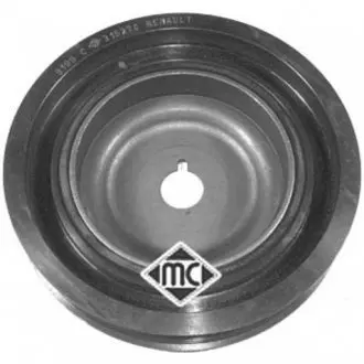 05138 Шків коленвала Renault Clio, Kangoo 1.2 (01-) (05138) Metalcaucho METALCAUCHO підбір по vin на Brocar