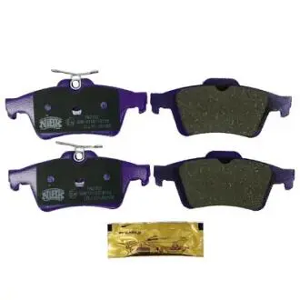 PN2702 Колодки задние (пружинка сверху) Ford/Mazda/Nissan/Opel/Renault/ NiBK подбор по vin на Brocar